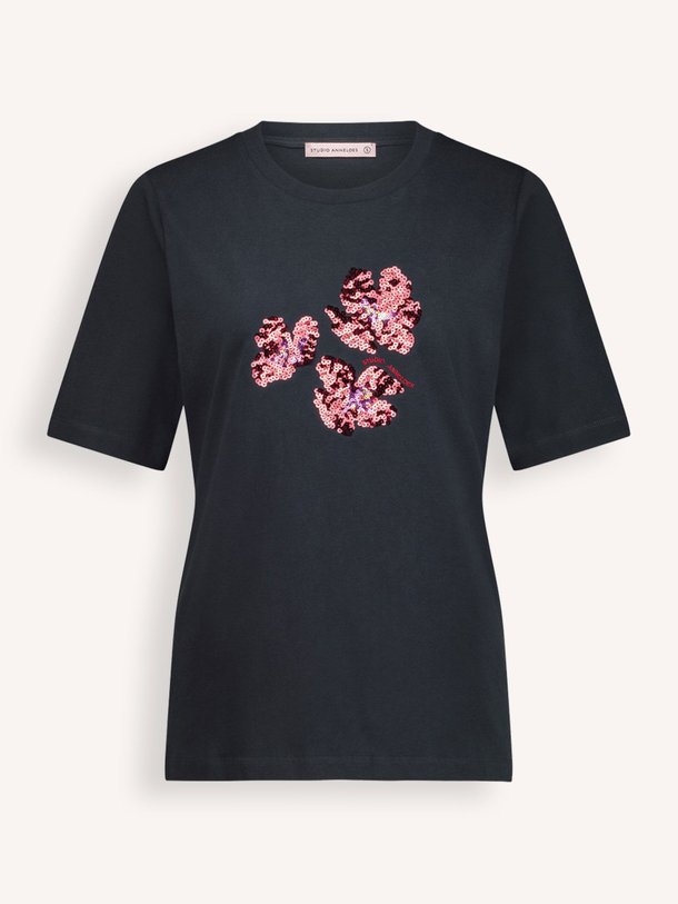 Ontdek de Klaasje katoenen T-shirt met pailletten van Studio Anneloes bij Orangebag. Op werkdagen voor 21:45 besteld, morgen in huis.