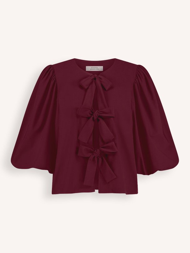 Ontdek de Celine heavy travel jersey top van Studio Anneloes in de kleur bordeauxrood bij Orangebag. Op werkdagen voor 21:45 besteld, morgen in huis.
