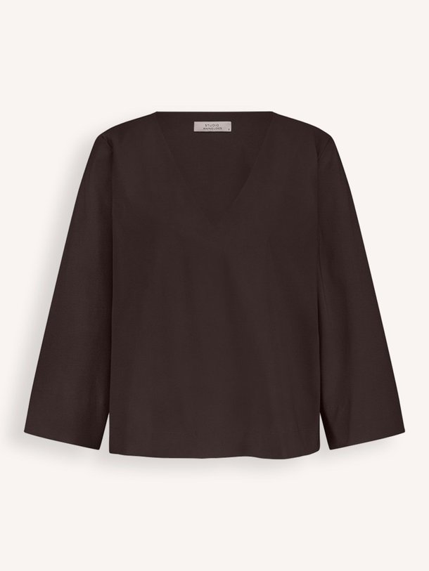 Ontdek de Cilou heavy travel jersey top van Studio Anneloes in de kleur donkerbruin bij Orangebag. Op werkdagen voor 21:45 besteld, morgen in huis.