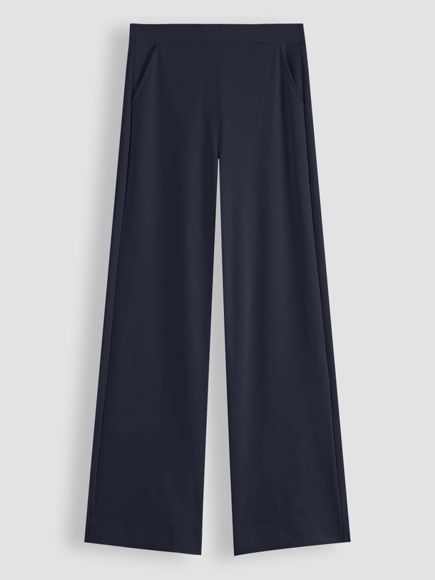 Ontdek de Lexie bonded travel jersey wide leg broek van Studio Anneloes in de kleur donkerblauw bij Orangebag. Op werkdagen voor 21:45 besteld, morgen in huis.