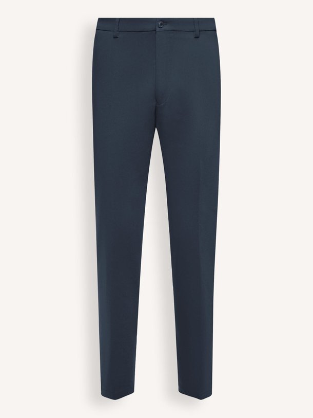 Ontdek de Ajend katoenmix broek van Drykorn in de kleur donkerblauw bij Orangebag. Op werkdagen voor 21:45 besteld, morgen in huis.