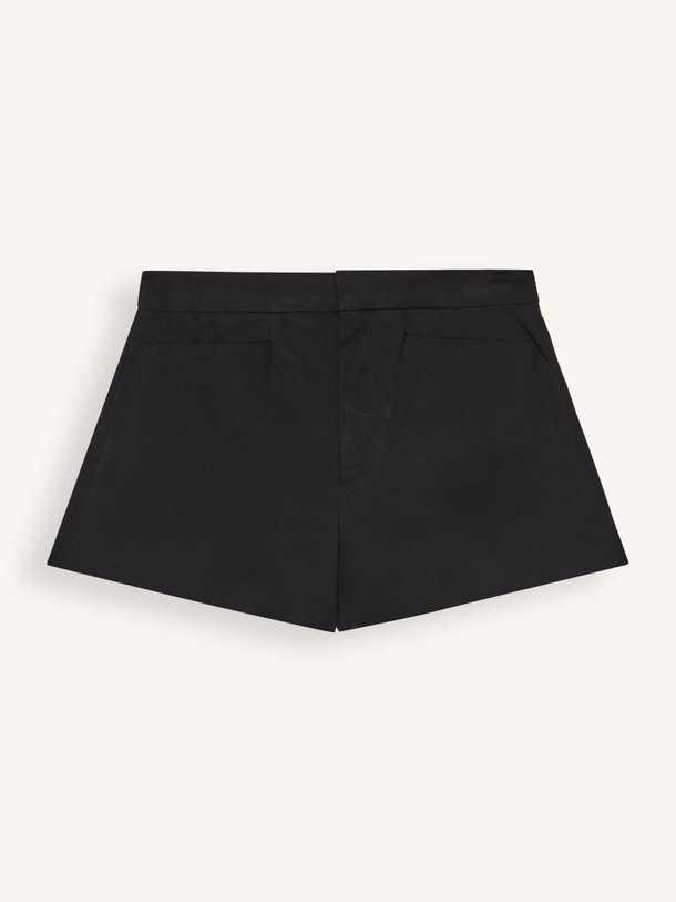 Ontdek de Permit katoenmix short van Drykorn in de kleur zwart bij Orangebag. Op werkdagen voor 21:45 besteld, morgen in huis.