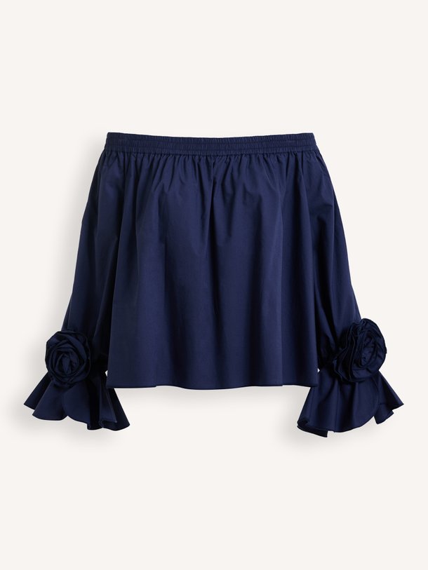 JOFIE Jofie, katoenen off-shoulder top