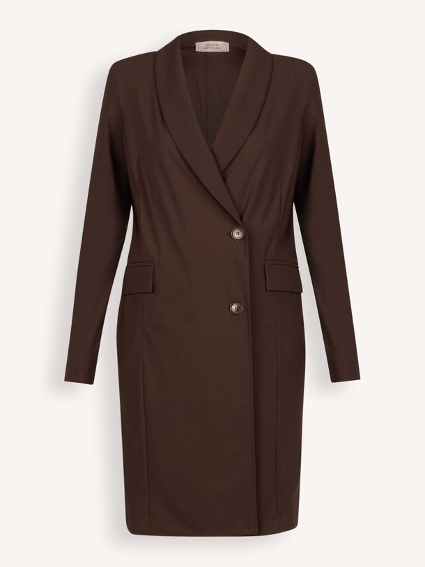 Ontdek de River heavy travel jersey blazer jurk van Studio Anneloes in de kleur Donkerbruin bij Orangebag. Op werkdagen voor 21:45 besteld, morgen in huis.