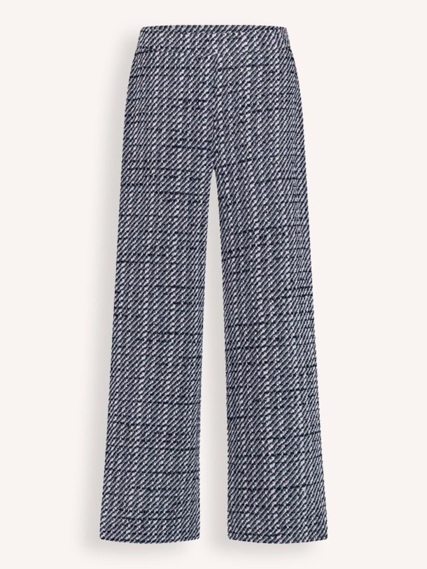 Ontdek de Alex katoenmix tweed broek van Studio Anneloes in de kleur donkerblauw bij Orangebag. Op werkdagen voor 21:45 besteld, morgen in huis.