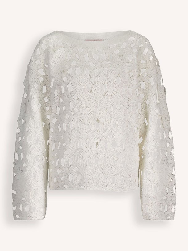 Ontdek de Amarey katoenmix top van Studio Anneloes in de kleur off-white bij Orangebag. Op werkdagen voor 21:45 besteld, morgen in huis.