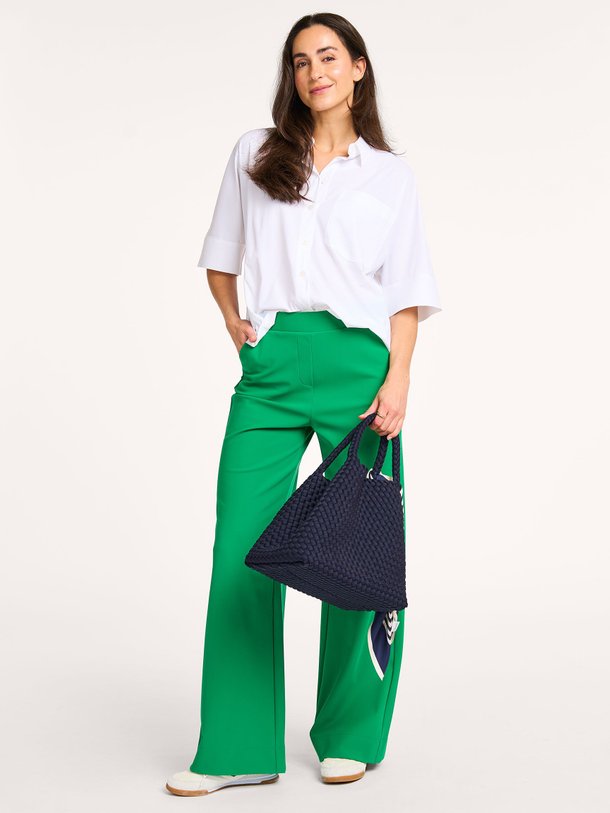 Ontdek de Lexie bonded travel jersey broek van Studio Anneloes in de kleur groen bij Orangebag. Op werkdagen voor 21:45 besteld, morgen in huis.