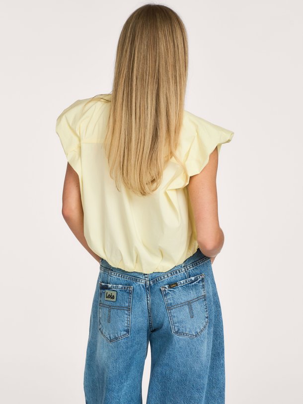 Dinnie NS Poplin Shirt Dinnie, katoenmix blouse