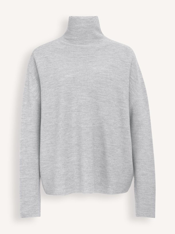 Drykorn Liora - Wollen Gemêleerde Coltrui - Grijs Ontdek de Liora wollen gemêleerde coltrui van Drykorn in de kleur grijs bij Orangebag. Op werkdagen voor 21:45 besteld, morgen in huis.