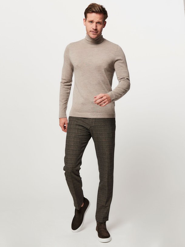 Ontdek de Krew viscosemix pantalon met dessin van Drykorn in de kleur bruin bij Orangebag. Op werkdagen voor 21:45 besteld, morgen in huis.