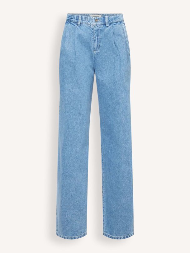 Ontdek de Behance mid waist loose fit jeans van Drykorn in de kleur blauw bij Orangebag. Op werkdagen voor 21:45 besteld, morgen in huis.