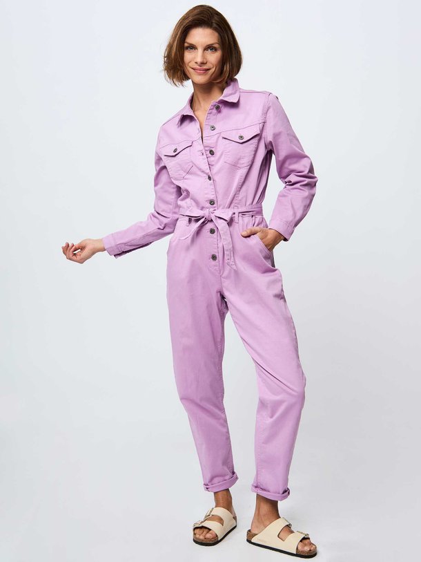 Ontdek de Ariana denim jumpsuit van Studio Anneloes in de kleur lila bij Orangebag. Op werkdagen voor 21:45 besteld, morgen in huis.