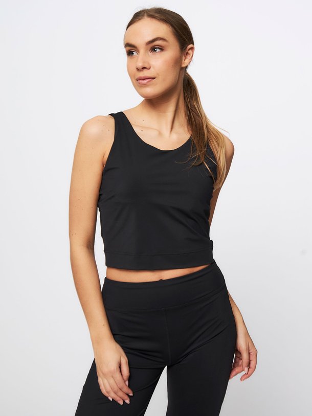 Ontdek de Jersey sport top van Studio Anneloes in de kleur zwart bij Orangebag. Op werkdagen voor 21:45 besteld, morgen in huis.