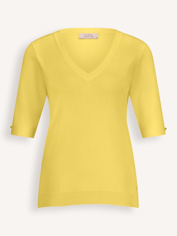 Ontdek de Linay viscosemix top van Studio Anneloes in de kleur geel bij Orangebag. Op werkdagen voor 21:45 besteld, morgen in huis.