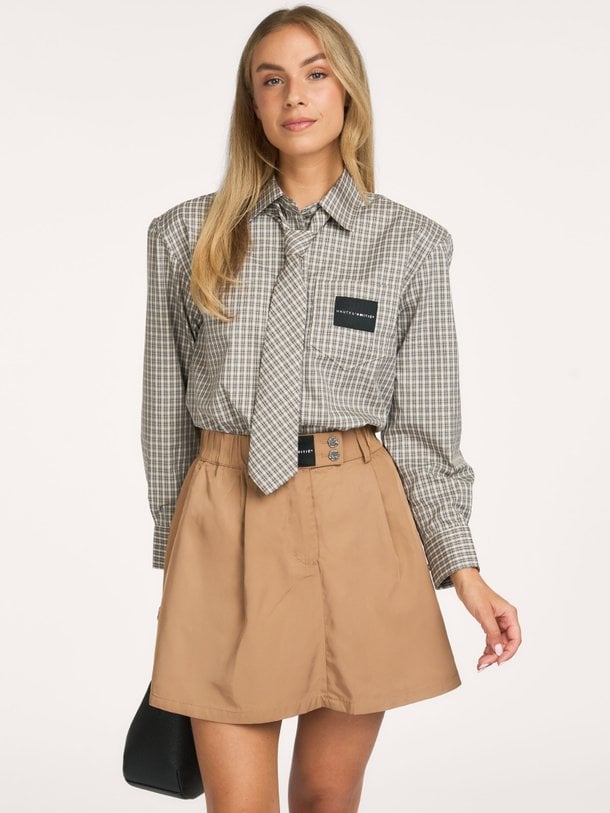 Bailey Cargo Midi Skirt Bailey, geweven cargo rok