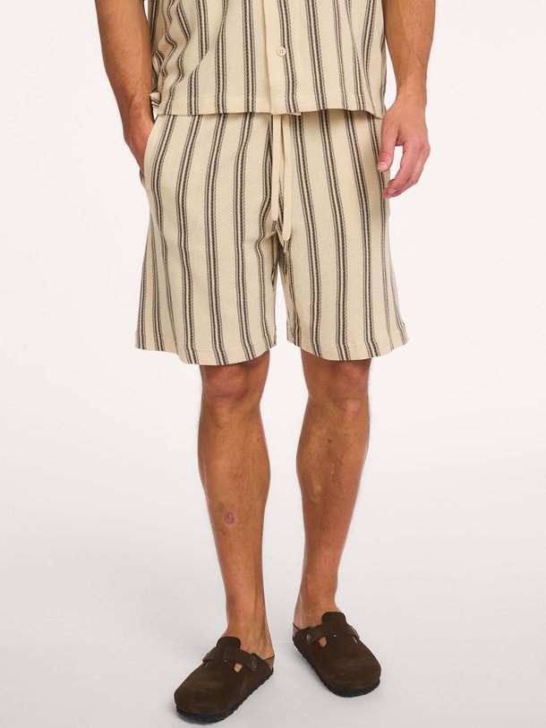 Brikko, katoenen gestreepte short