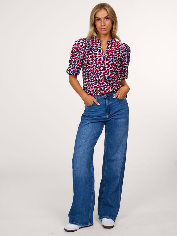 Ontdek de Lexie high waist loose fit non-stretch jeans van Studio Anneloes in de kleur blauw bij Orangebag. Op werkdagen voor 21:45 besteld, morgen in huis.