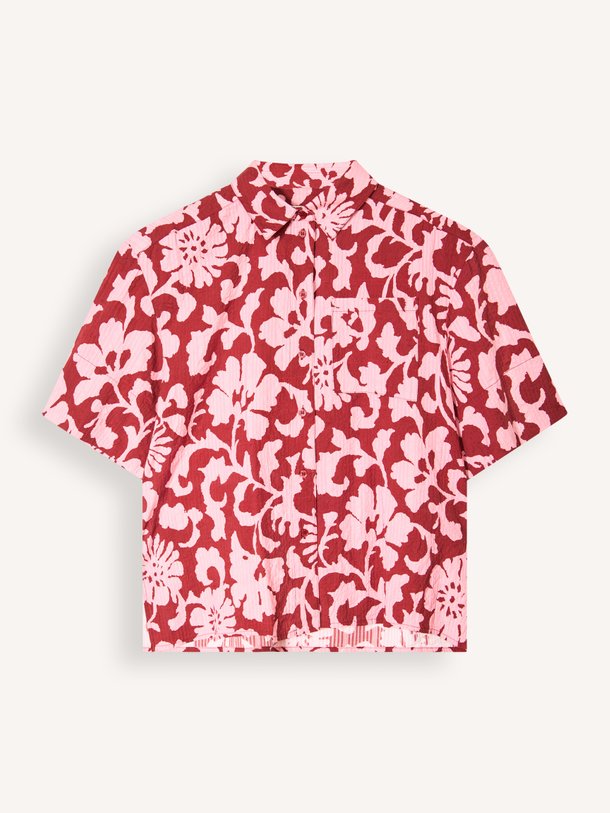 Jommy, katoenen blouse met print