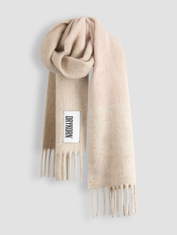 Ontdek de Sing wolmix sjaal met dessin van Drykorn in de kleur oranje bij Orangebag. Op werkdagen voor 21:45 besteld, morgen in huis.