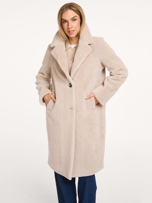 Ontdek de Tommie geweven teddy mantel van Studio Anneloes in de kleur beige bij Orangebag. Op werkdagen voor 21:45 besteld, morgen in huis.