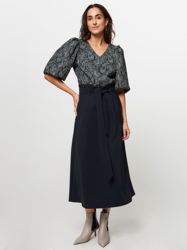 Ontdek de Meggie bonded travel jersey rok van Studio Anneloes in de kleur donkerblauw bij Orangebag. Op werkdagen voor 21:45 besteld, morgen in huis.