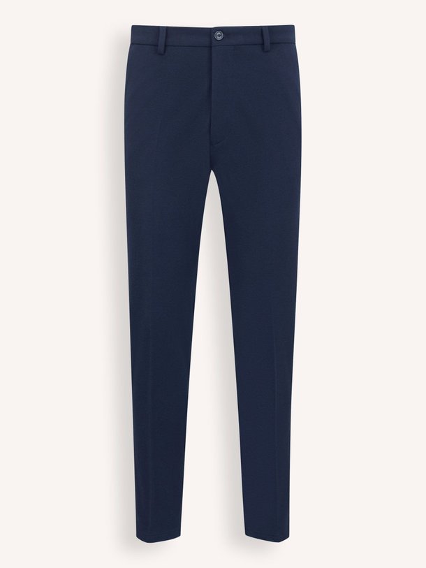 Ontdek de Ajend viscosemix pantalon van Drykorn in de kleur donkerblauw bij Orangebag. Op werkdagen voor 21:45 besteld, morgen in huis.