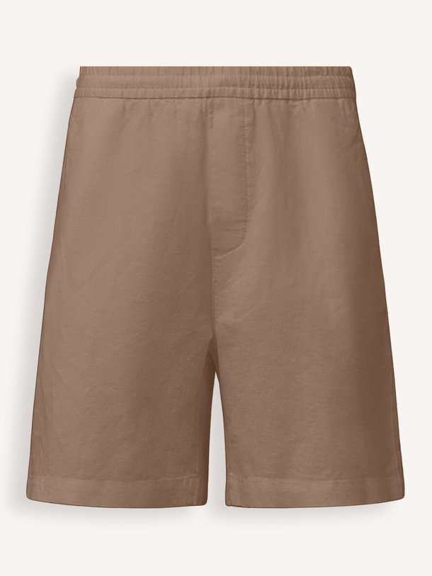 Ontdek de Sayo linnen short van Drykorn in de kleur Taupe bij Orangebag. Op werkdagen voor 21:45 besteld, morgen in huis.