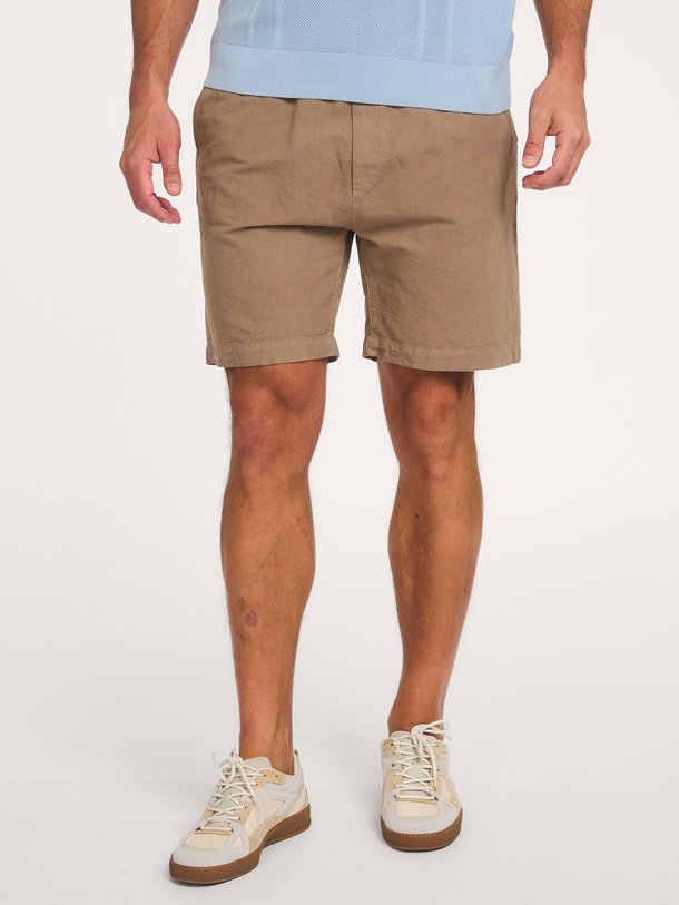 Ontdek de Sayo linnen short van Drykorn in de kleur Taupe bij Orangebag. Op werkdagen voor 21:45 besteld, morgen in huis.