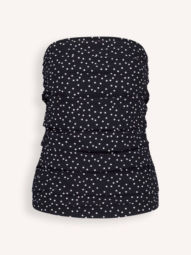 Ontdek de Medium travel jersey strapless top met print van Studio Anneloes in de kleur zwart bij Orangebag. Op werkdagen voor 21:45 besteld, morgen in huis.