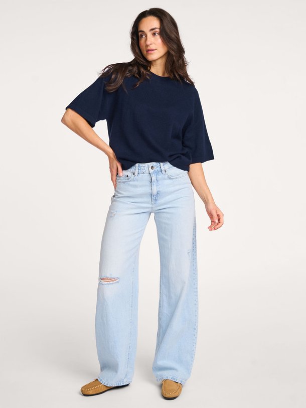 Ontdek de Medley high waist wide leg jeans van Drykorn in de kleur lichtblauw bij Orangebag. Op werkdagen voor 21:45 besteld, morgen in huis.