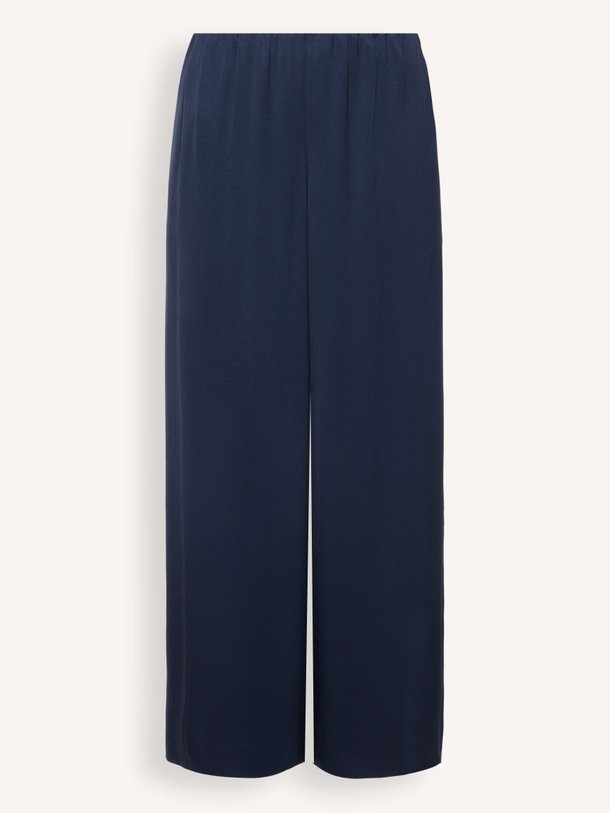 Ontdek de Tweezer geweven satijnen palazzo van Drykorn in de kleur Blauw bij Orangebag. Op werkdagen voor 21:45 besteld, morgen in huis.