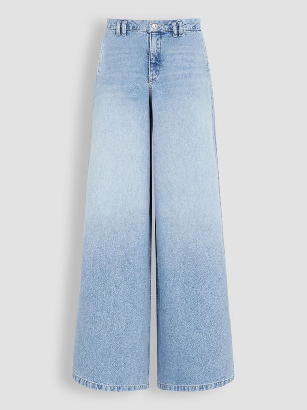 Ontdek de Broad high waist wide leg jeans van Drykorn in de kleur donkerblauw bij Orangebag. Op werkdagen voor 21:45 besteld, morgen in huis.