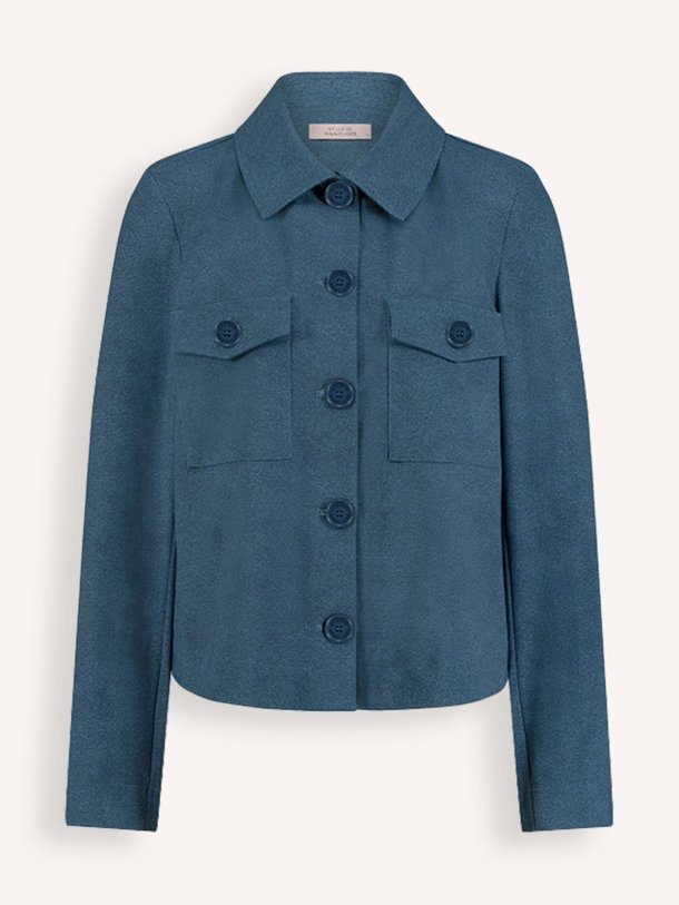 Ontdek de Claire bonded travel jersey jasje van Studio Anneloes in de kleur blauw bij Orangebag. Op werkdagen voor 21:45 besteld, morgen in huis.