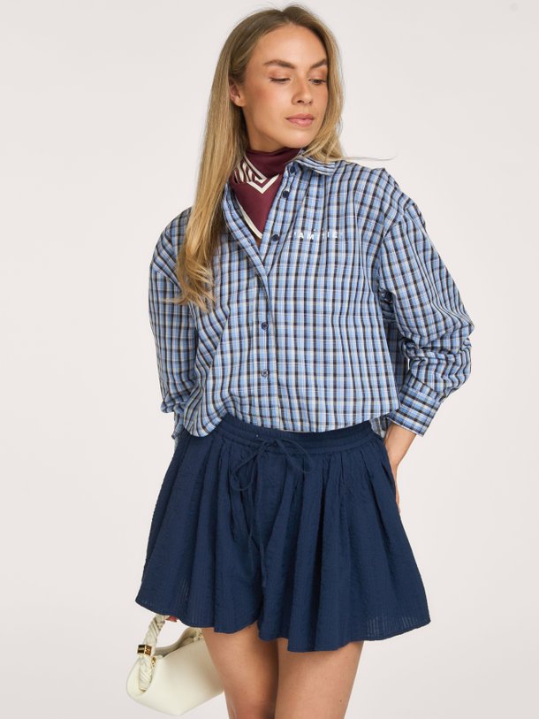 Isolde Check Shirt Isolde, katoenen geruite blouse