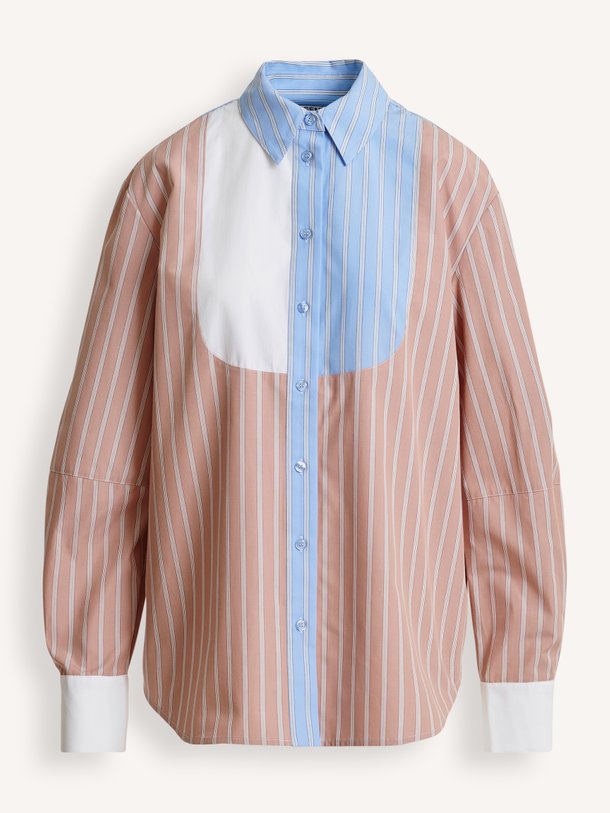 JATCH Jatch, katoenen gestreepte blouse
