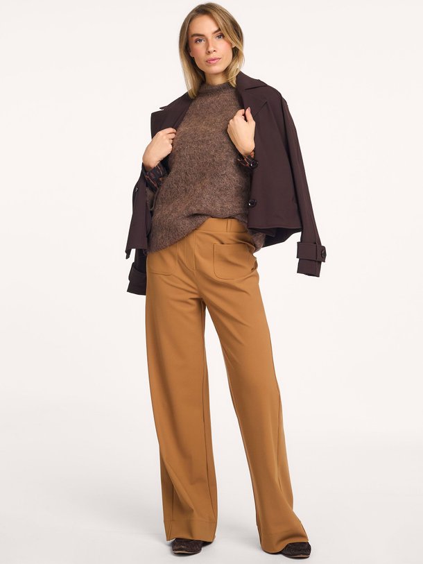 Ontdek de Lexie bonded travel jersey broek van Studio Anneloes in de kleur caramel bij Orangebag. Op werkdagen voor 21:45 besteld, morgen in huis.