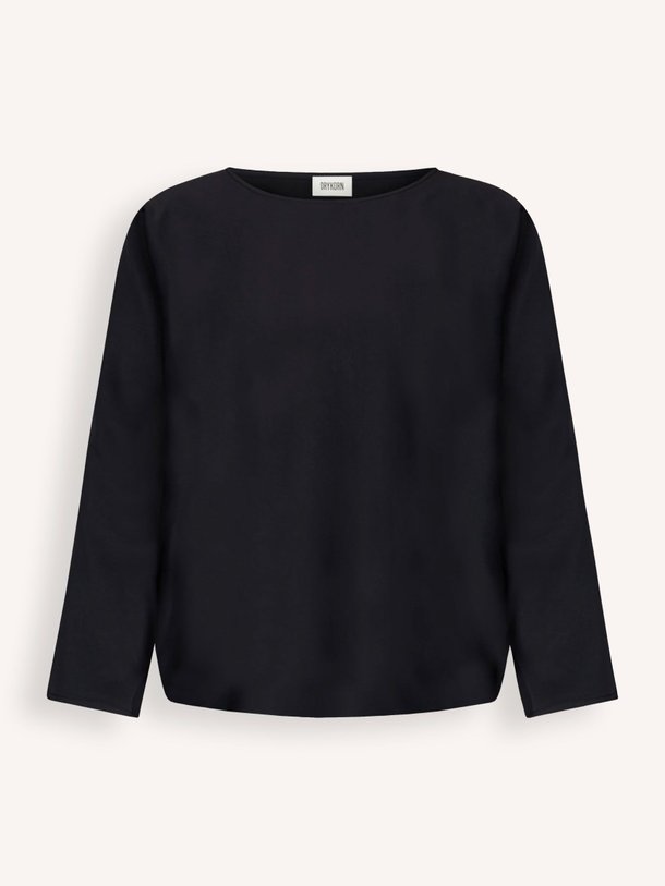 Ontdek de Nialini geweven top van Drykorn in de kleur zwart bij Orangebag. Op werkdagen voor 21:45 besteld, morgen in huis.