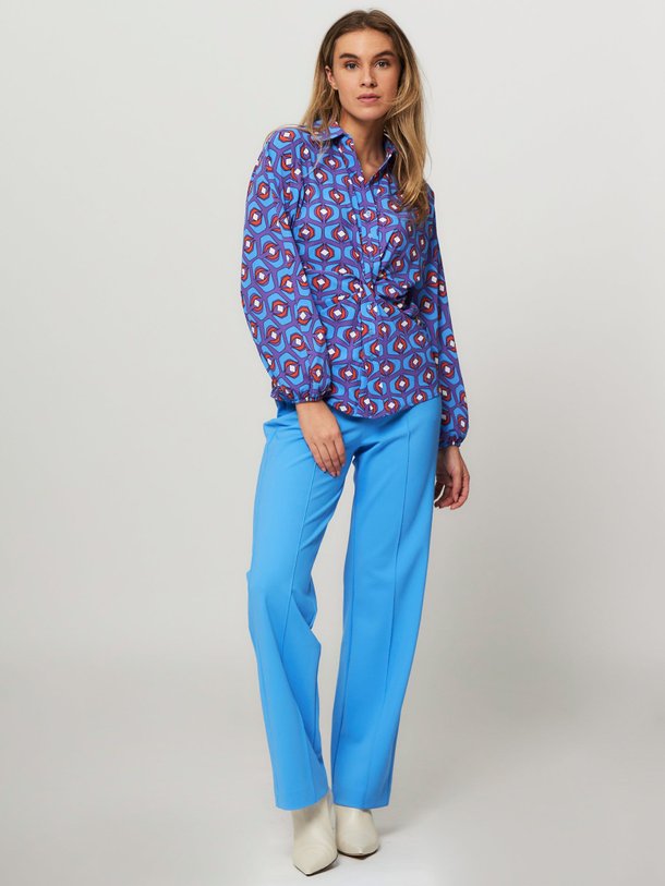 Ontdek de Rae bonded travel broek van Studio Anneloes in de kleur blauw bij Orangebag. Op werkdagen voor 21:45 besteld, morgen in huis.