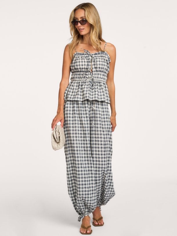 Seylor Check Top Seylor, katoenen geruite top