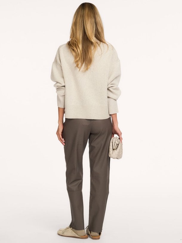 Alix Pants Alix, leather look broek