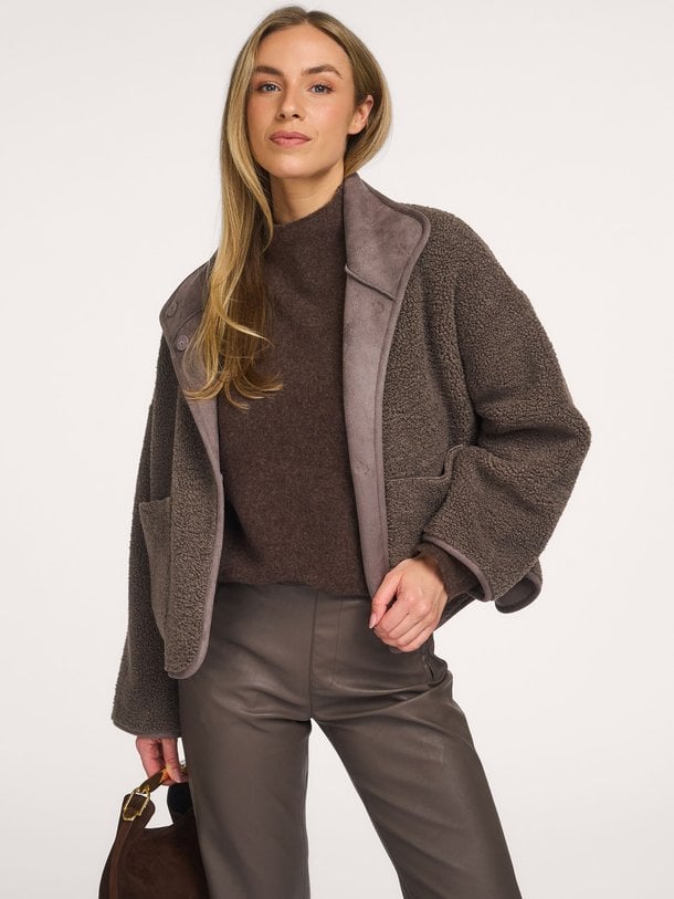 Jill, geweven reversible jas
