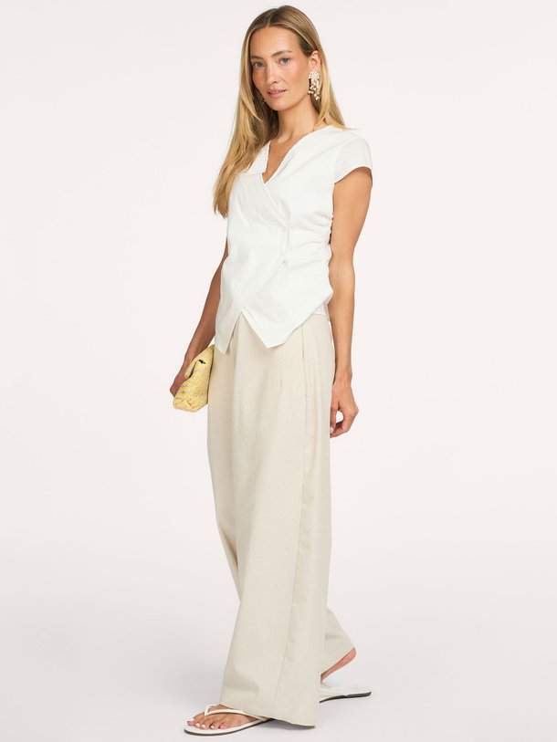 Fidi Poplin Top Fidi, katoenmix top