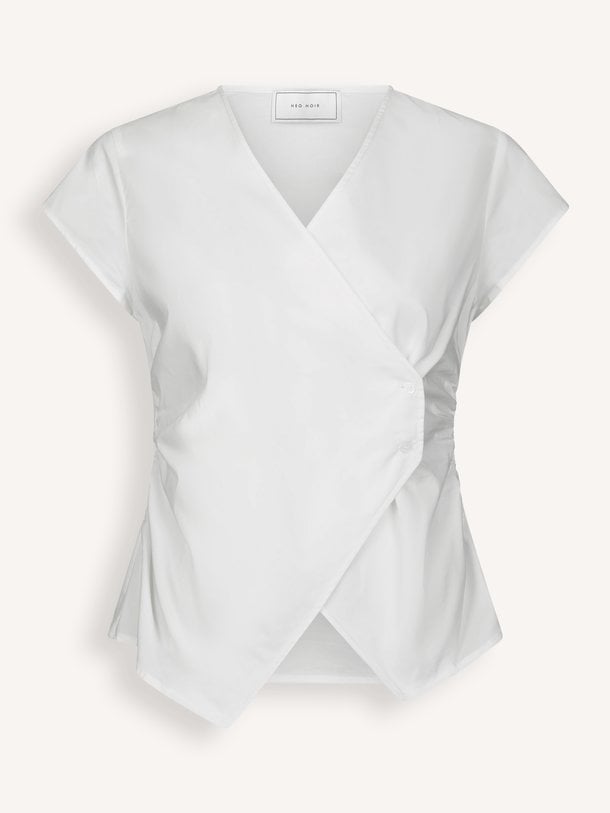 Fidi Poplin Top Fidi, katoenmix top