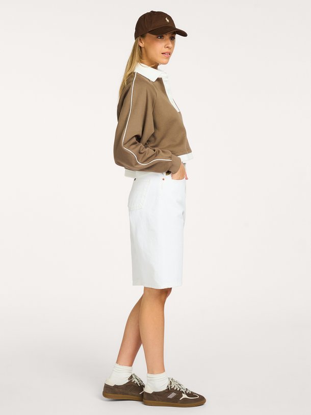 Kaya, katoenmix polo sweater