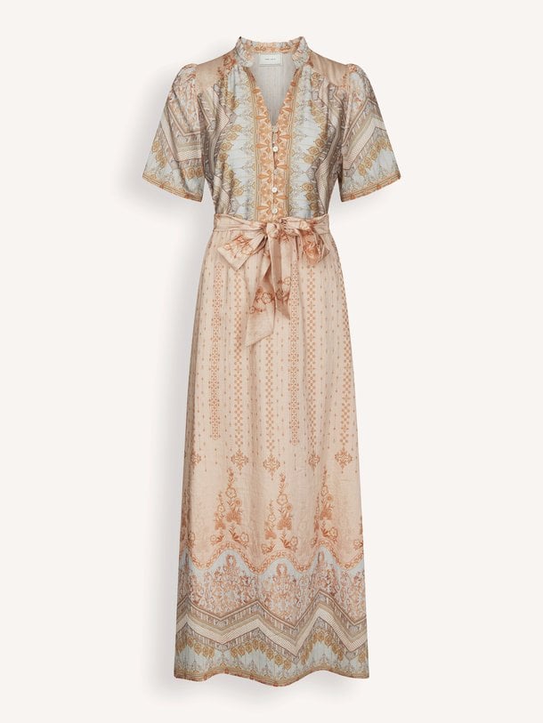 Moviana Flower Border Dress Moviana, geweven jurk