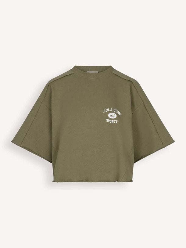 Anine Sweater Anine, katoenen sweater met logo