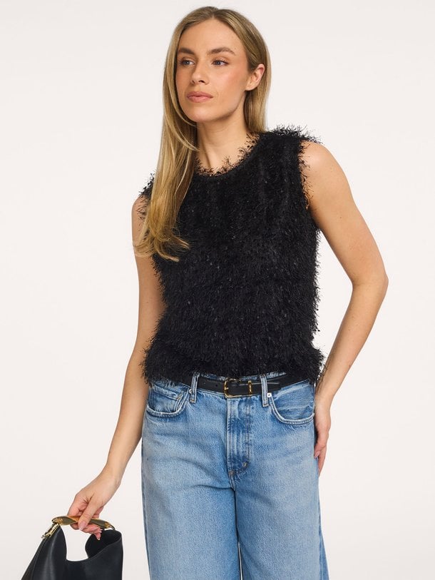 Polly Top Polly, geweven top met structuur