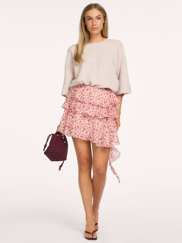 Ginla Flower Skirt Ginla, geweven bloemen rok