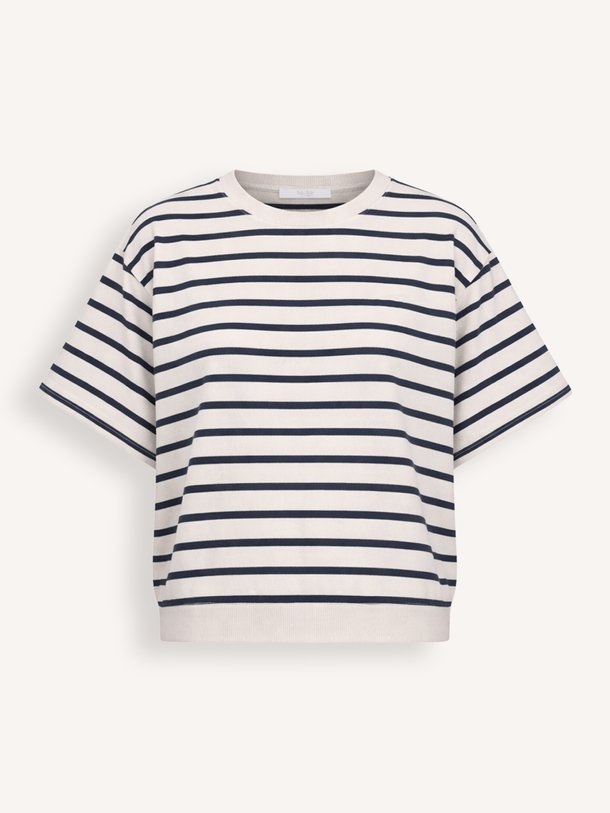 Bobbi, organic cotton gestreepte top