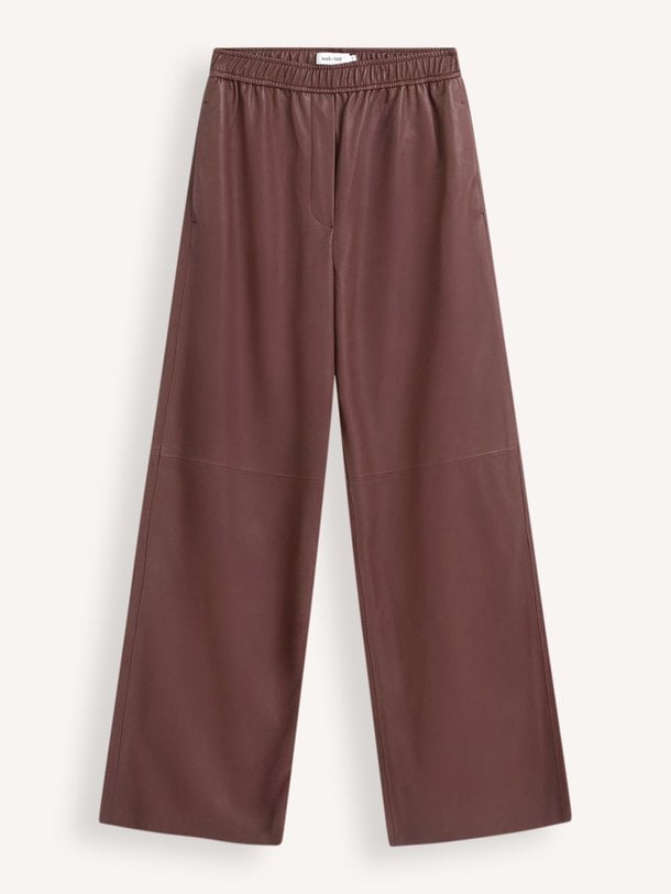 Ada Pants Ada, leatherlook broek